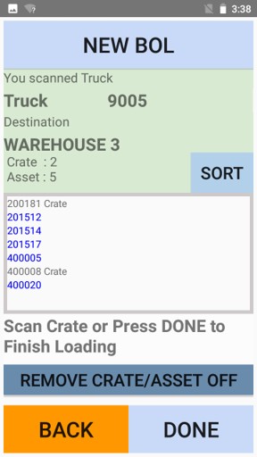 Mobile Bill of Lading